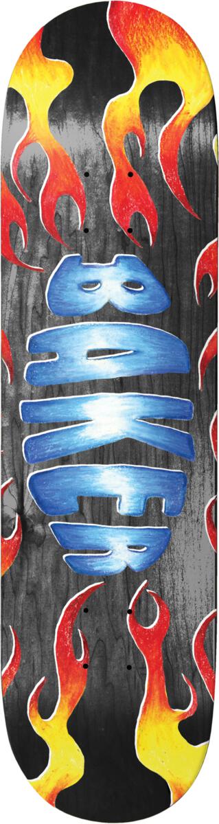 Baker - Allen Flames Deck (8.5")